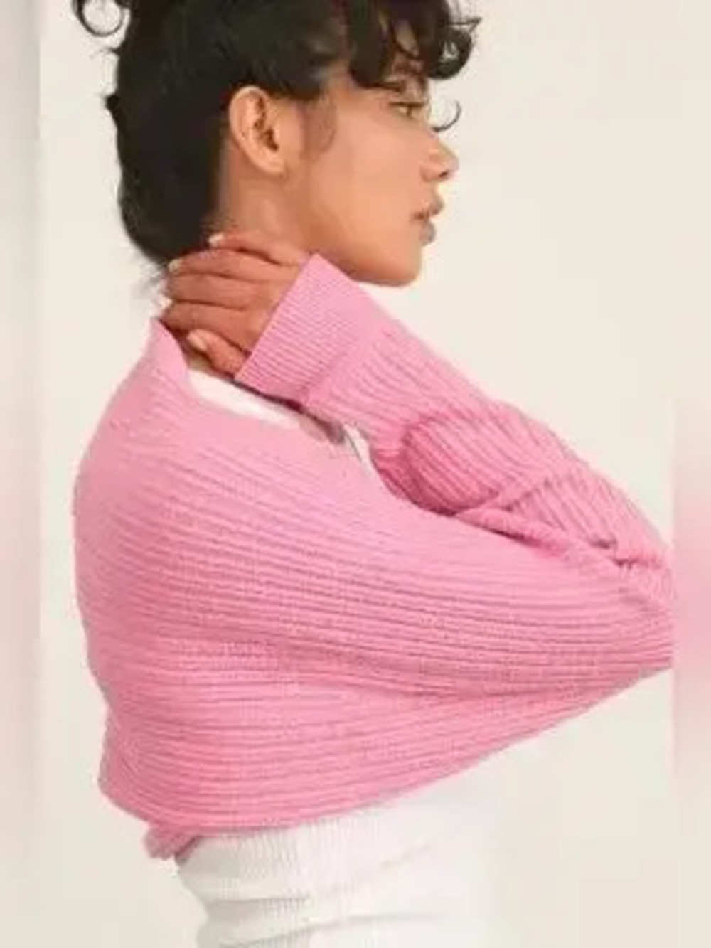 HYFVE Ribbed Knit Bolero Cardigan - Picture 5 of 5